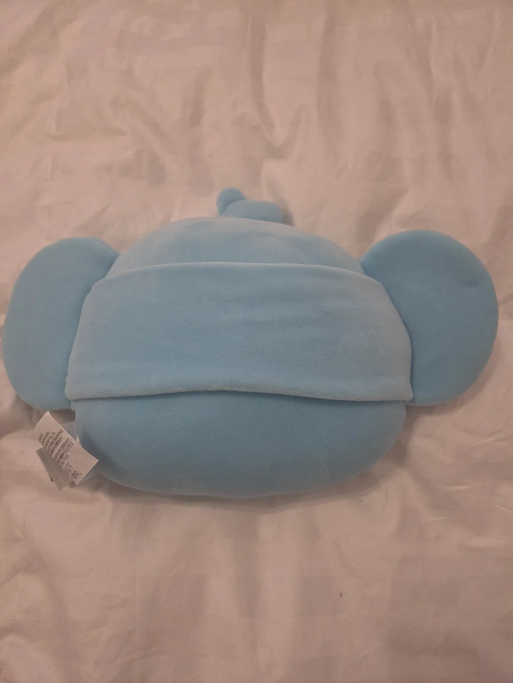 Koya Light Blue Plush Pillow